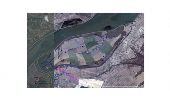 Kostolac Coal Mine Dewatering Canal